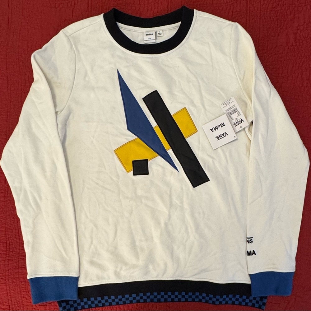 Vans, MOMA sweatshirt, men’s, L